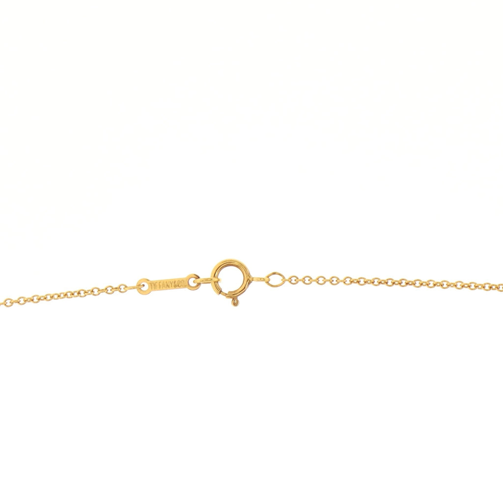 Elsa Peretti Teardrop Necklace 18K Yellow Gold Large