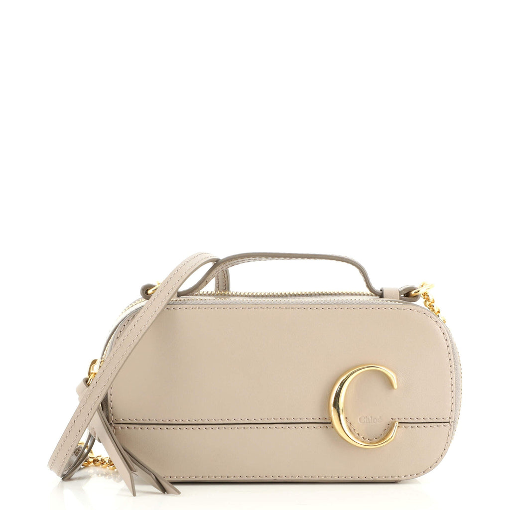 C Vanity Bag	 Leather Mini