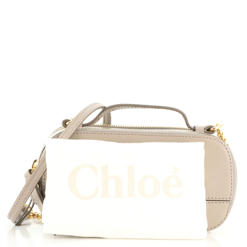 C Vanity Bag	 Leather Mini