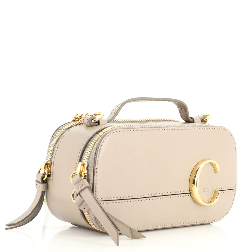 C Vanity Bag	 Leather Mini