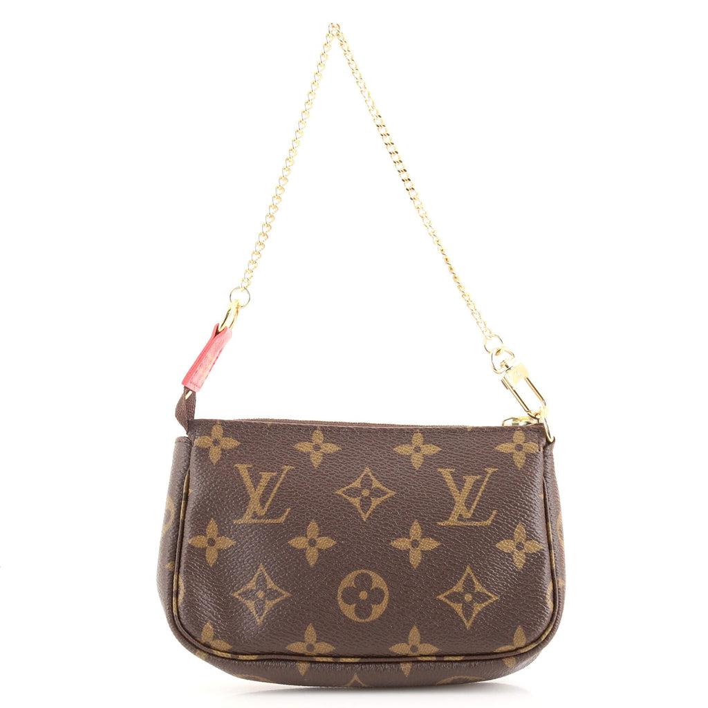 Pochette Accessoires Limited Edition Vivienne Xmas Monogram Canvas Mini