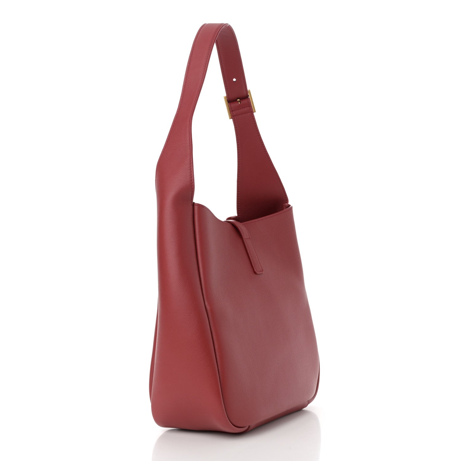Smooth Calfskin Small Le 5 A 7 Soft Hobo Red Danger