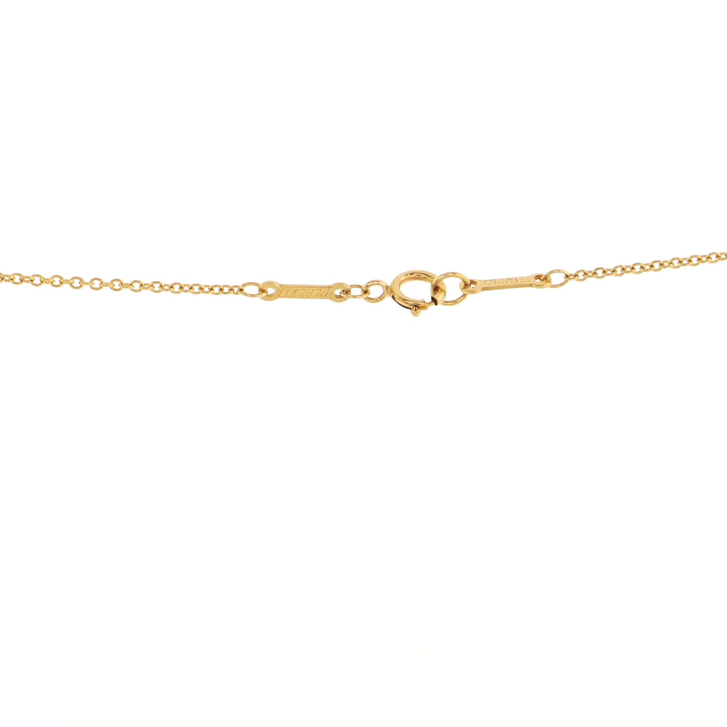 Elsa Peretti Teardrop Necklace 18K Yellow Gold Large
