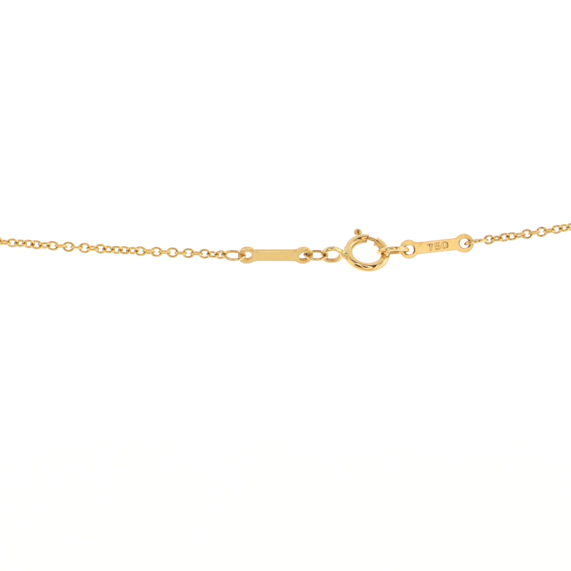 Elsa Peretti Teardrop Necklace 18K Yellow Gold Large