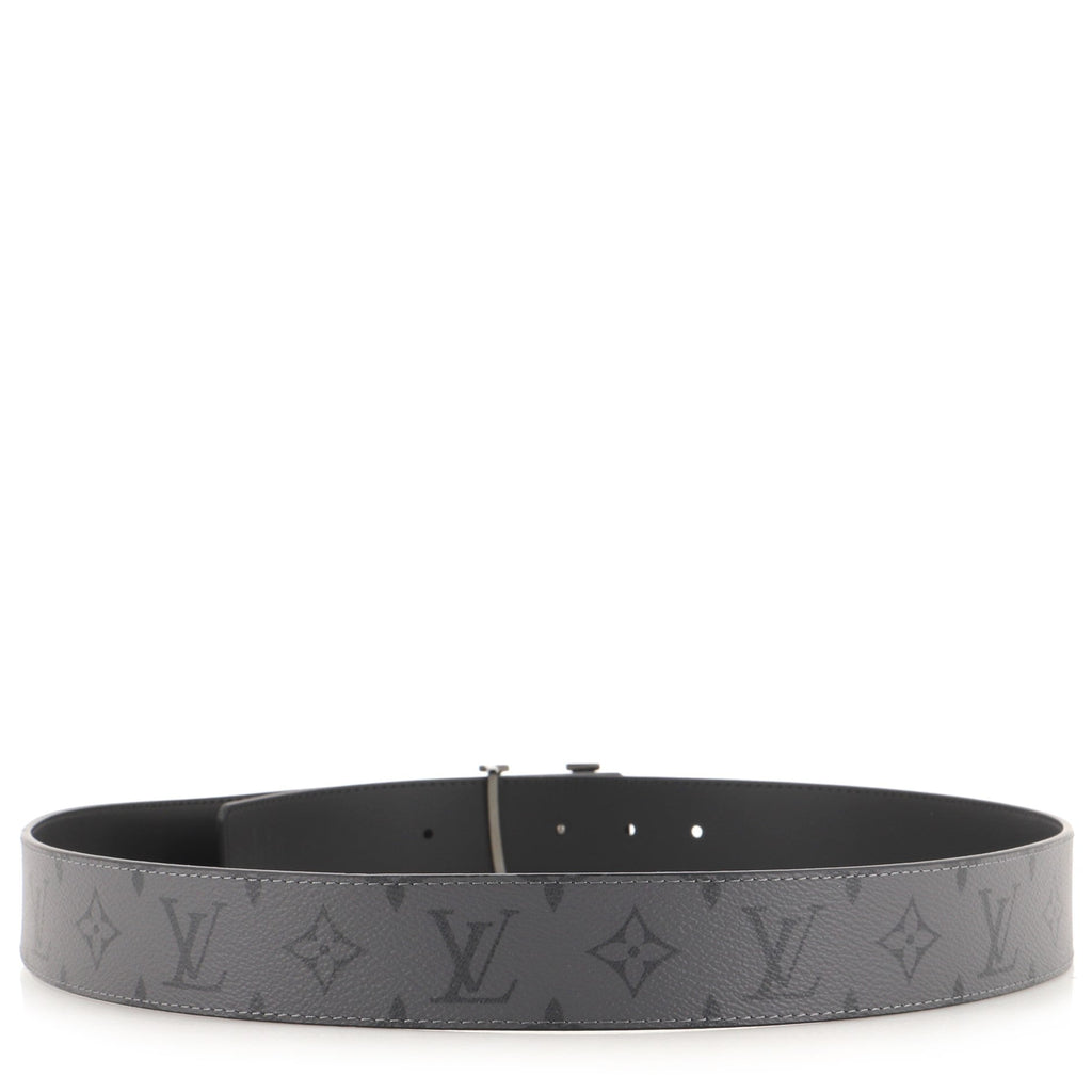 LV Initiales Reversible Belt Monogram Eclipse Canvas Wide 100