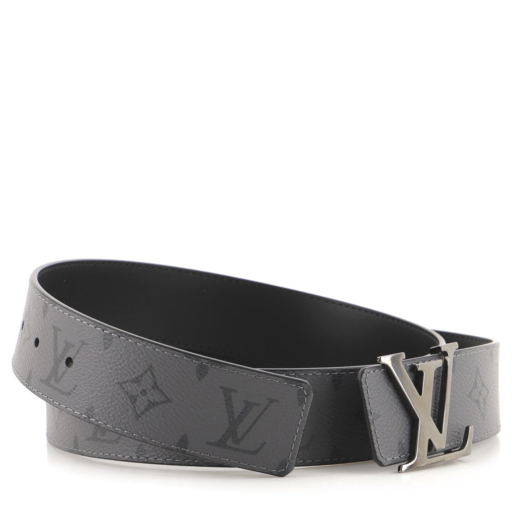 LV Initiales Reversible Belt Monogram Eclipse Canvas Wide 100