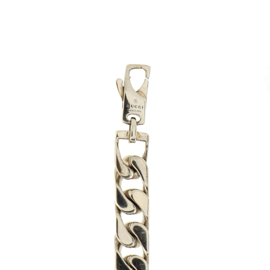 Interlocking G Chunky Chain Bracelet Sterling Silver