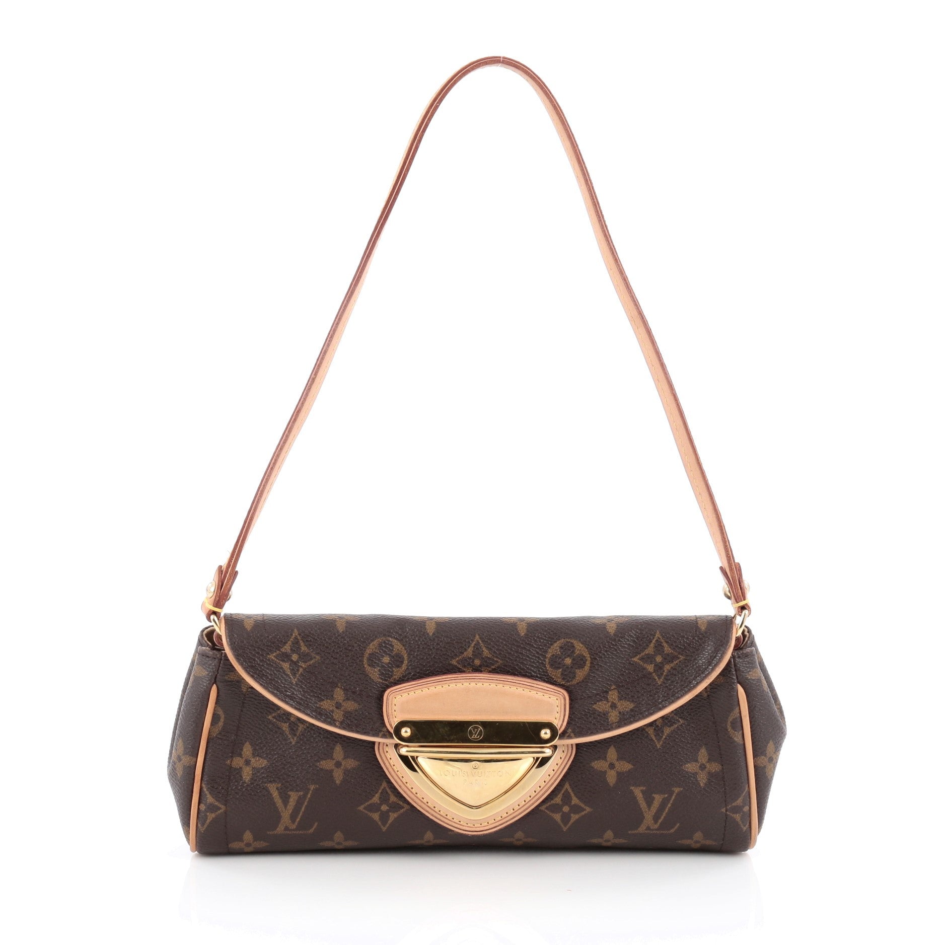 Beverly Clutch Monogram Canvas
