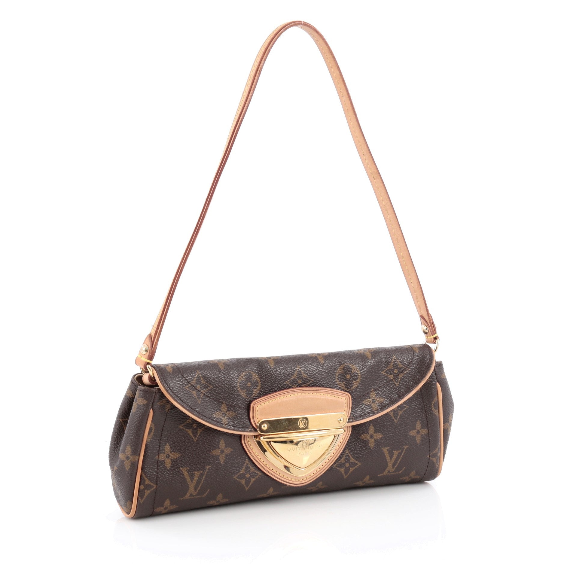 Beverly Clutch Monogram Canvas