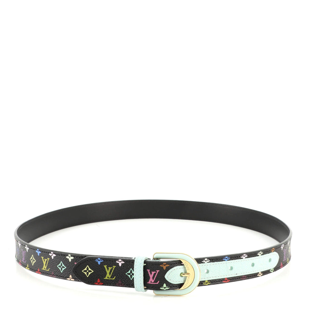 Belt Monogram Multicolor Thin 85