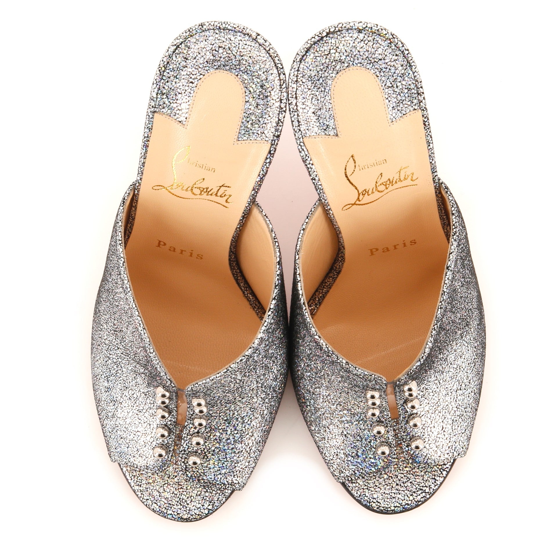 Women's Predumule Mules Glitter