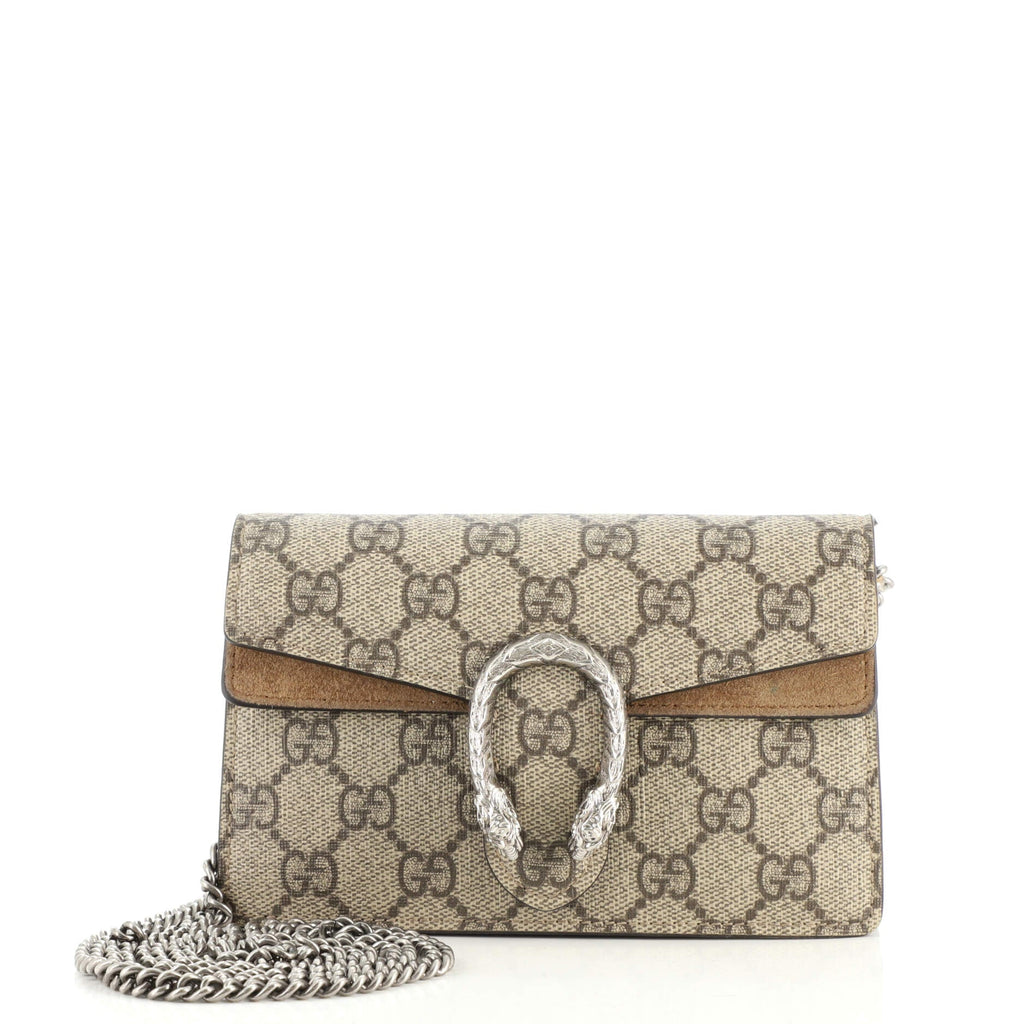 Dionysus Bag GG Coated Canvas Super Mini