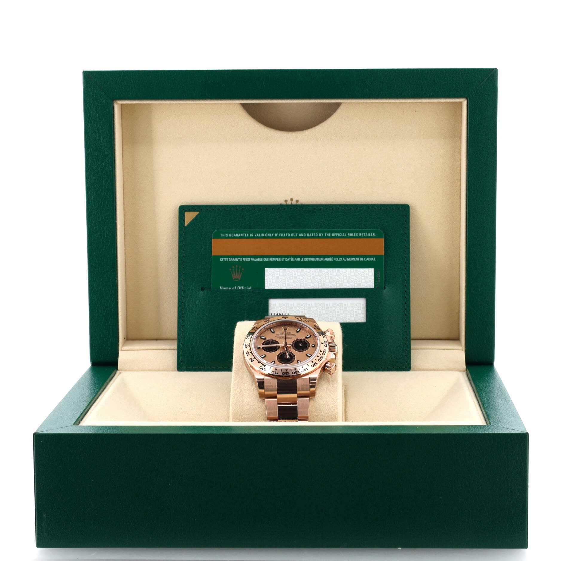 Oyster Perpetual Cosmograph Daytona Automatic Watch Rose Gold 40