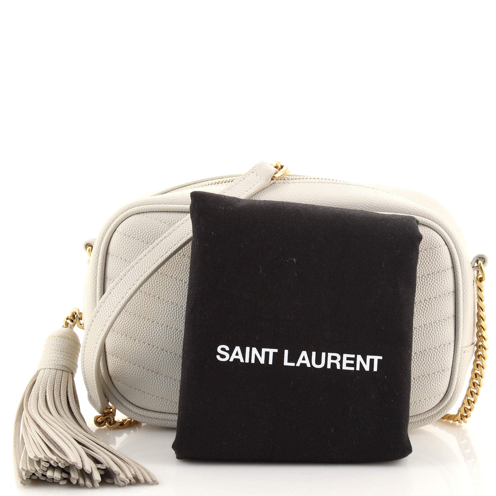 Lou Camera Bag Matelasse Chevron Leather Mini
