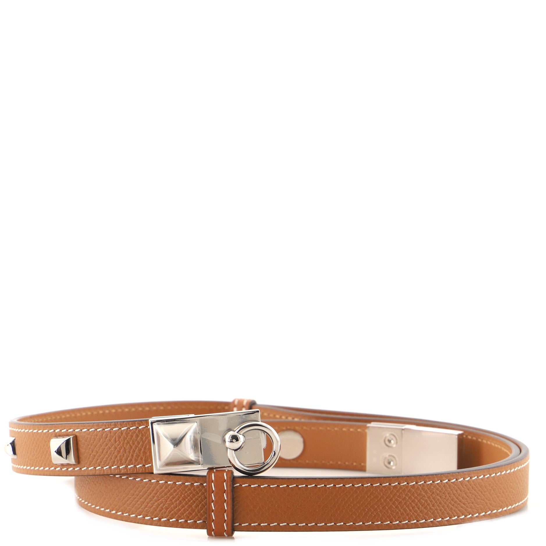 Rivale 18 Belt Studded Leather Thin 70