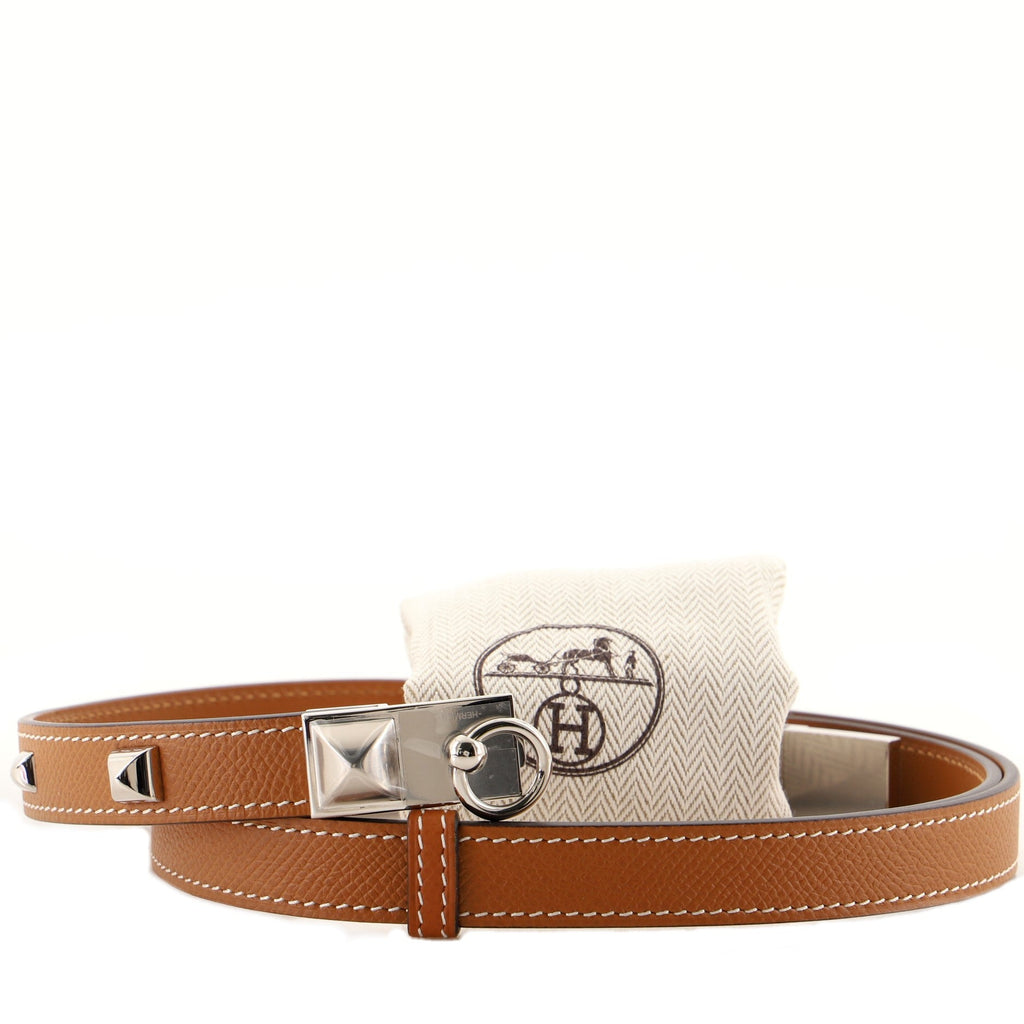 Rivale 18 Belt Studded Leather Thin 70