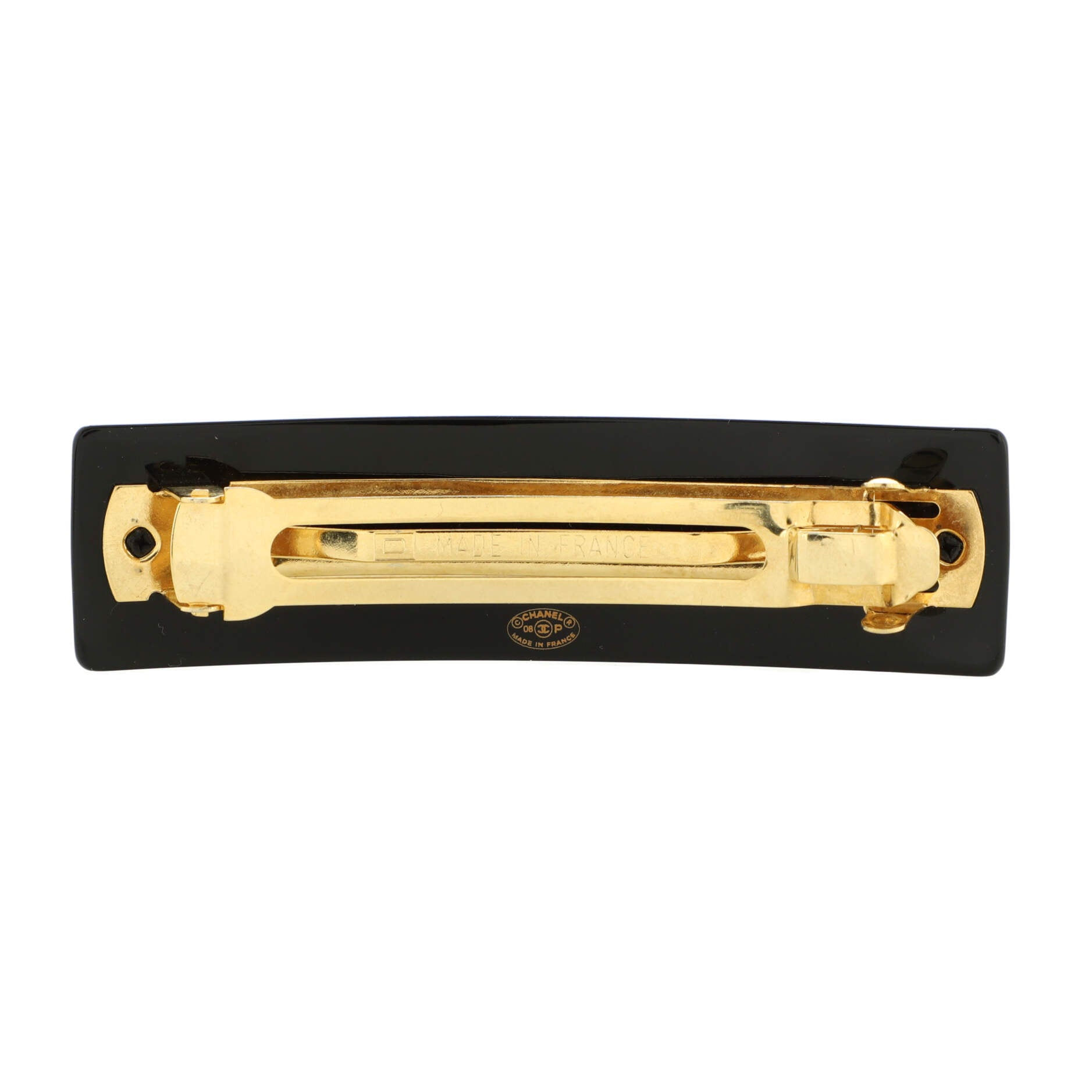 CC Barrette Crystal Embellished Resin
