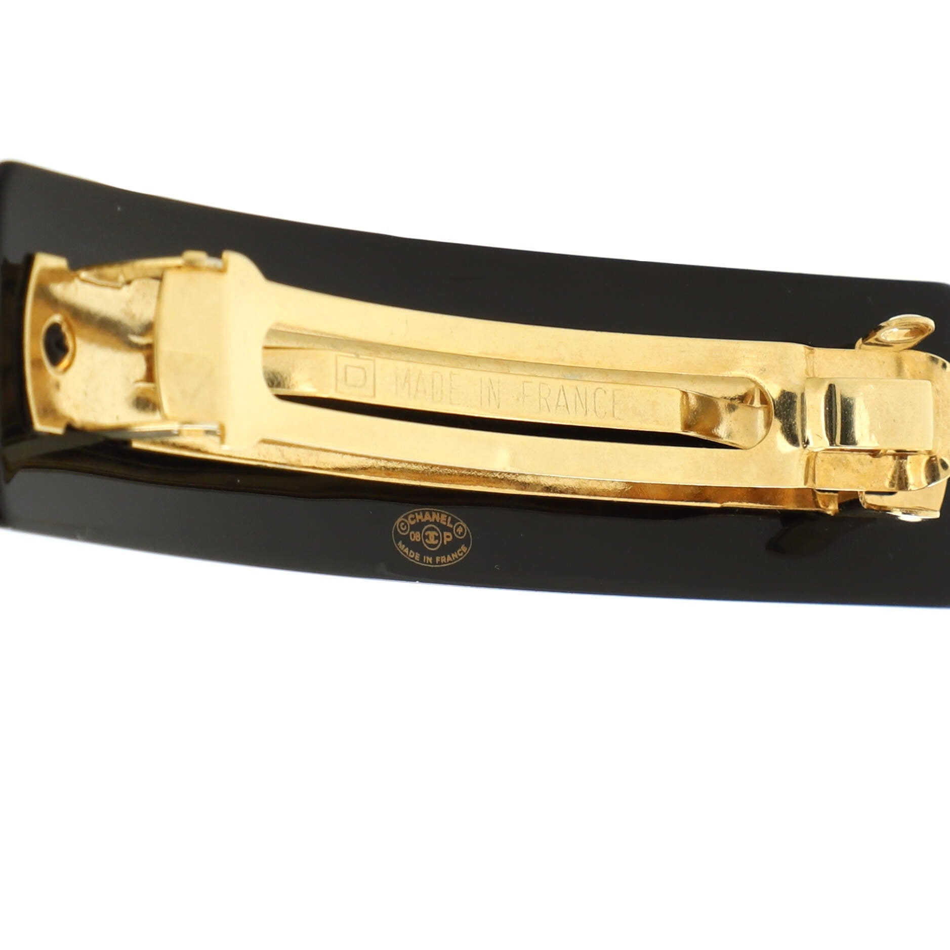 CC Barrette Crystal Embellished Resin