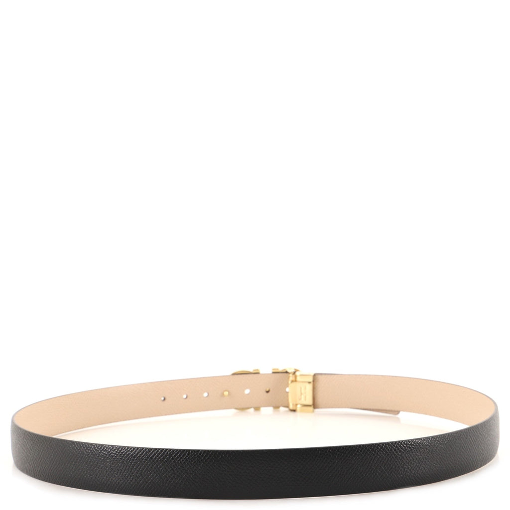 Gancini Reversible Belt Leather Thin 85