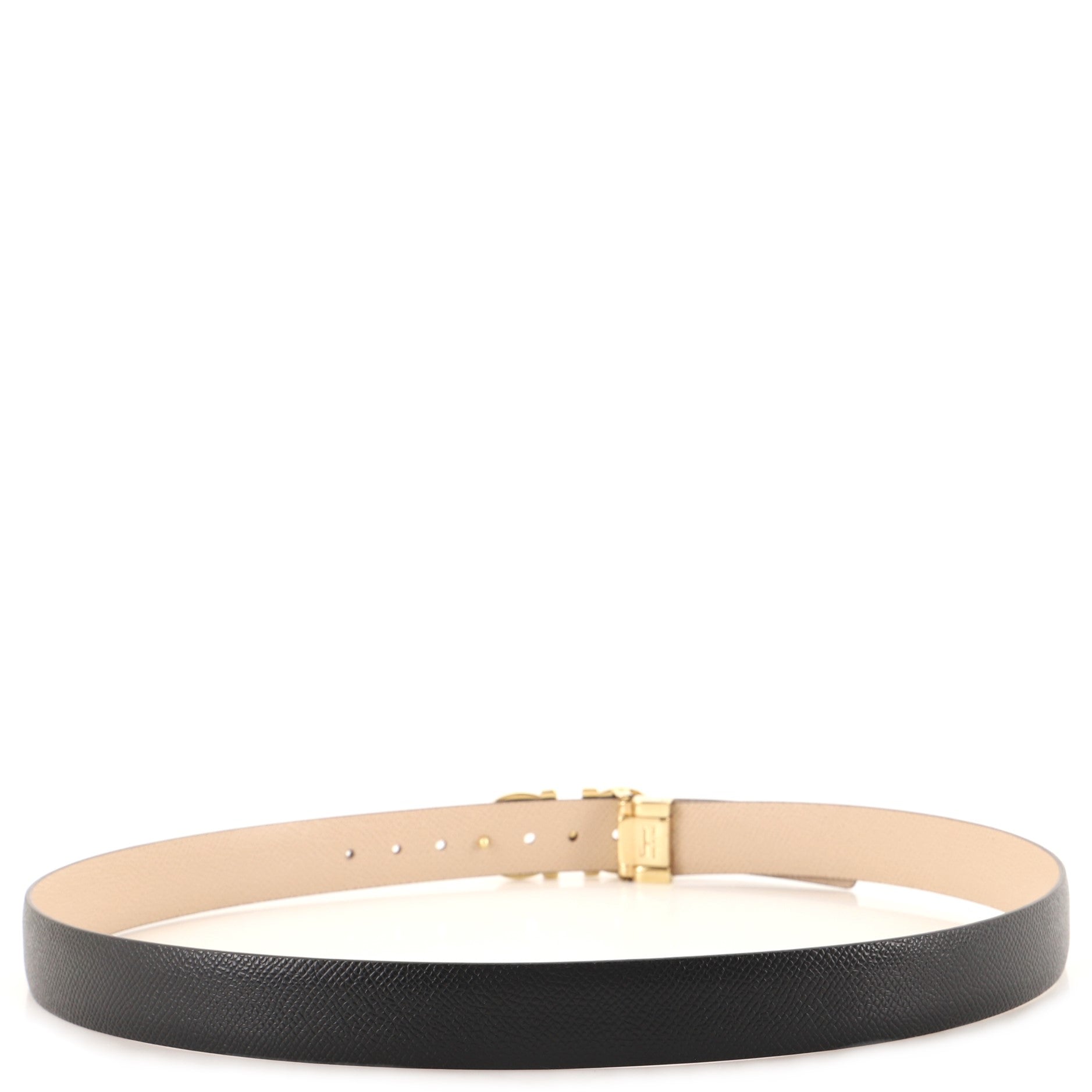 Gancini Reversible Belt Leather Thin 85