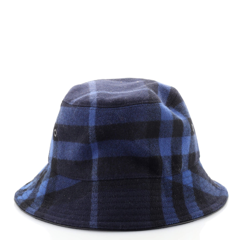 Bucket Hat House Check Wool