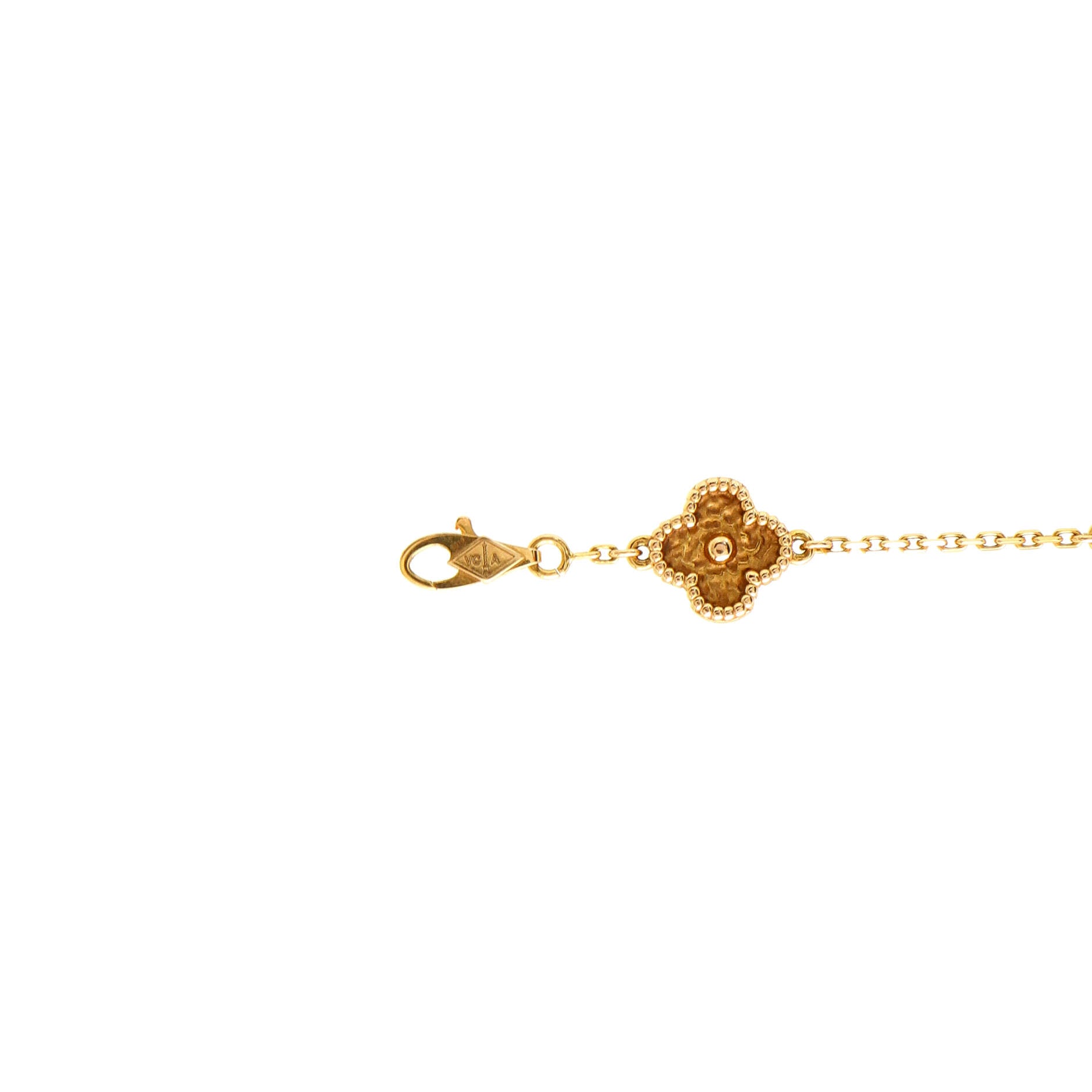 Sweet Alhambra 6 Motifs Bracelet 18K Rose Gold