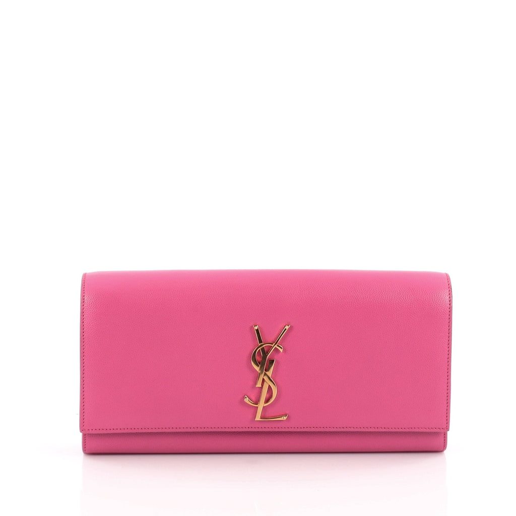 Classic Monogram Clutch Leather Medium