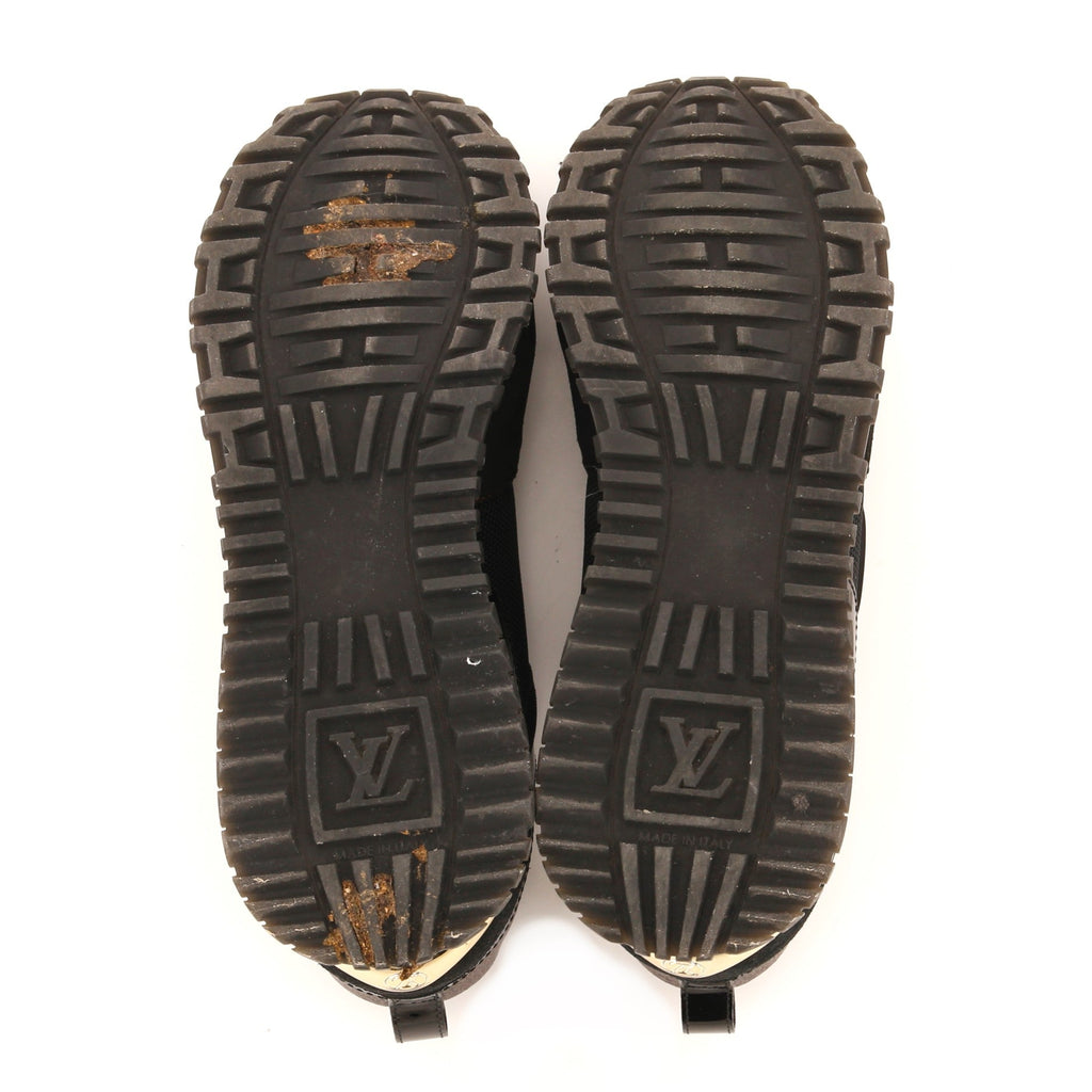 Women's Run Away Sneakers Mesh with Monogram Canvas and Suede