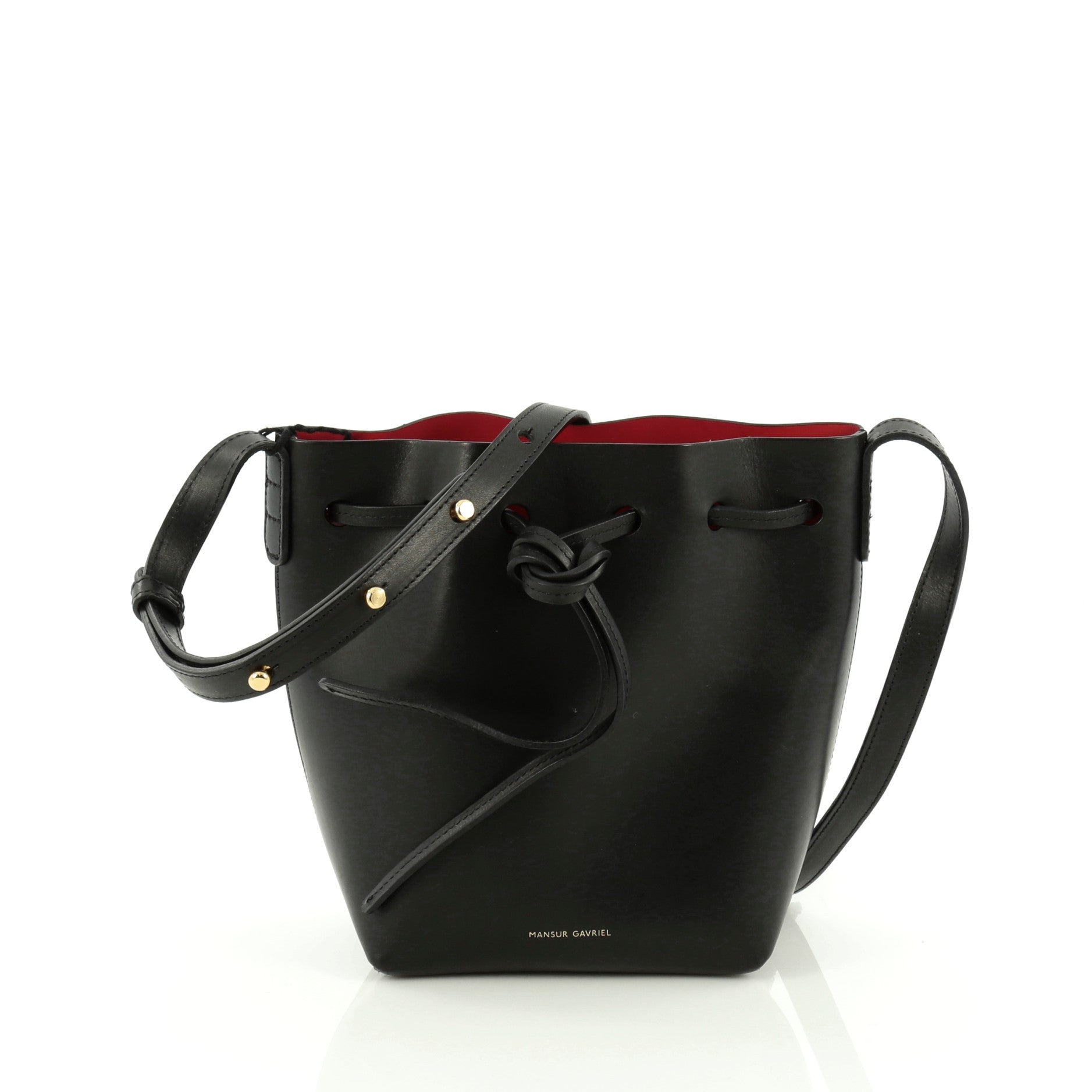 Bucket Bag Leather Mini Mini