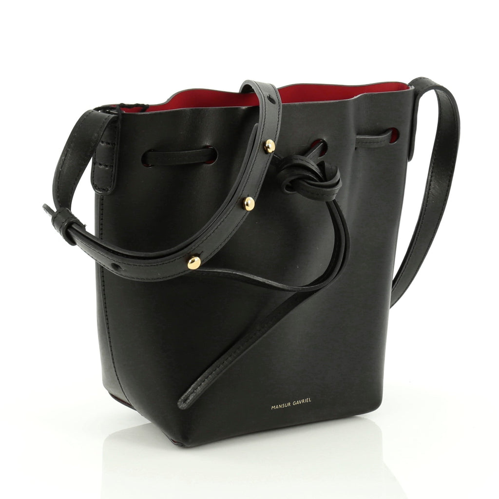 Bucket Bag Leather Mini Mini