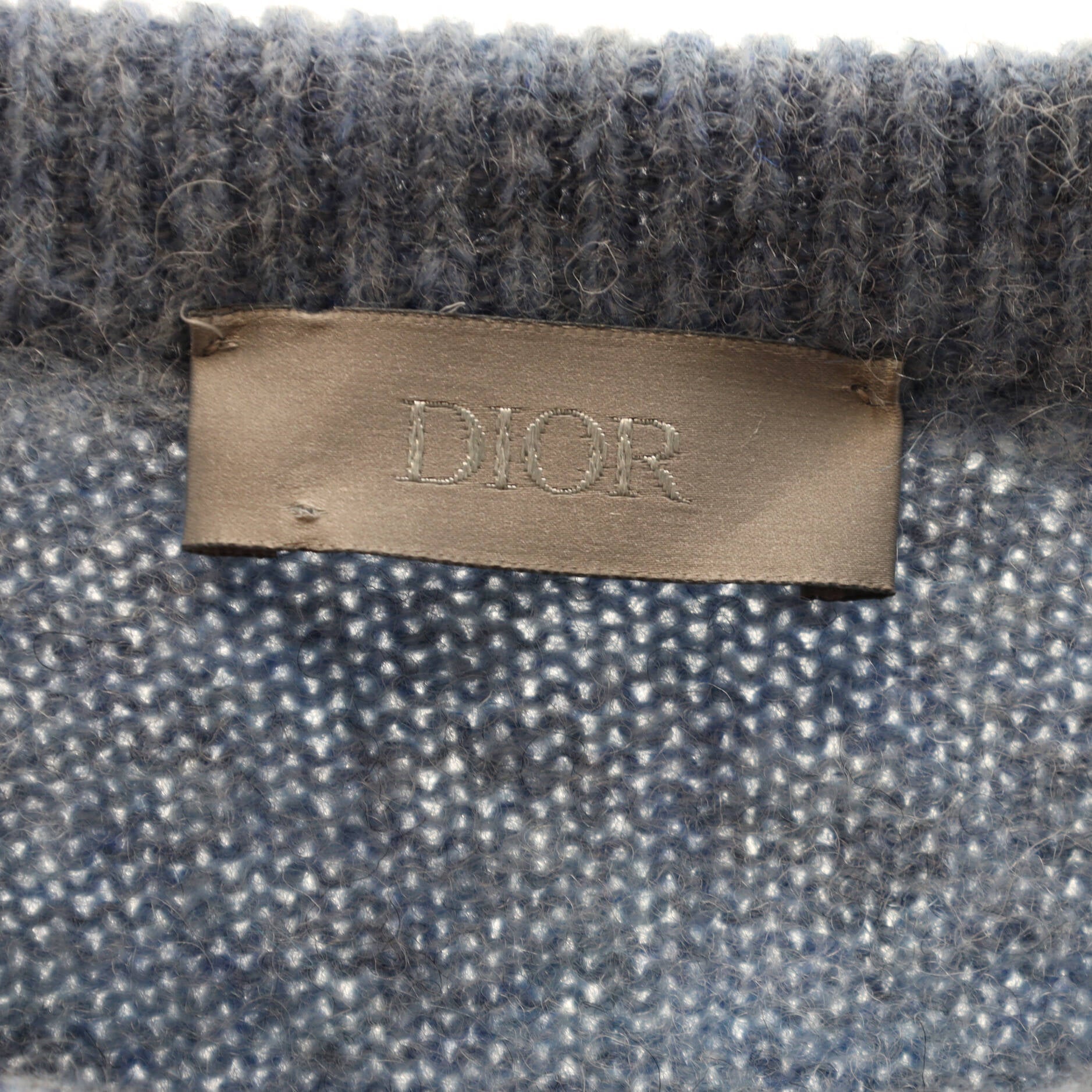 Men's Logo Crew Neck Sweater Wool