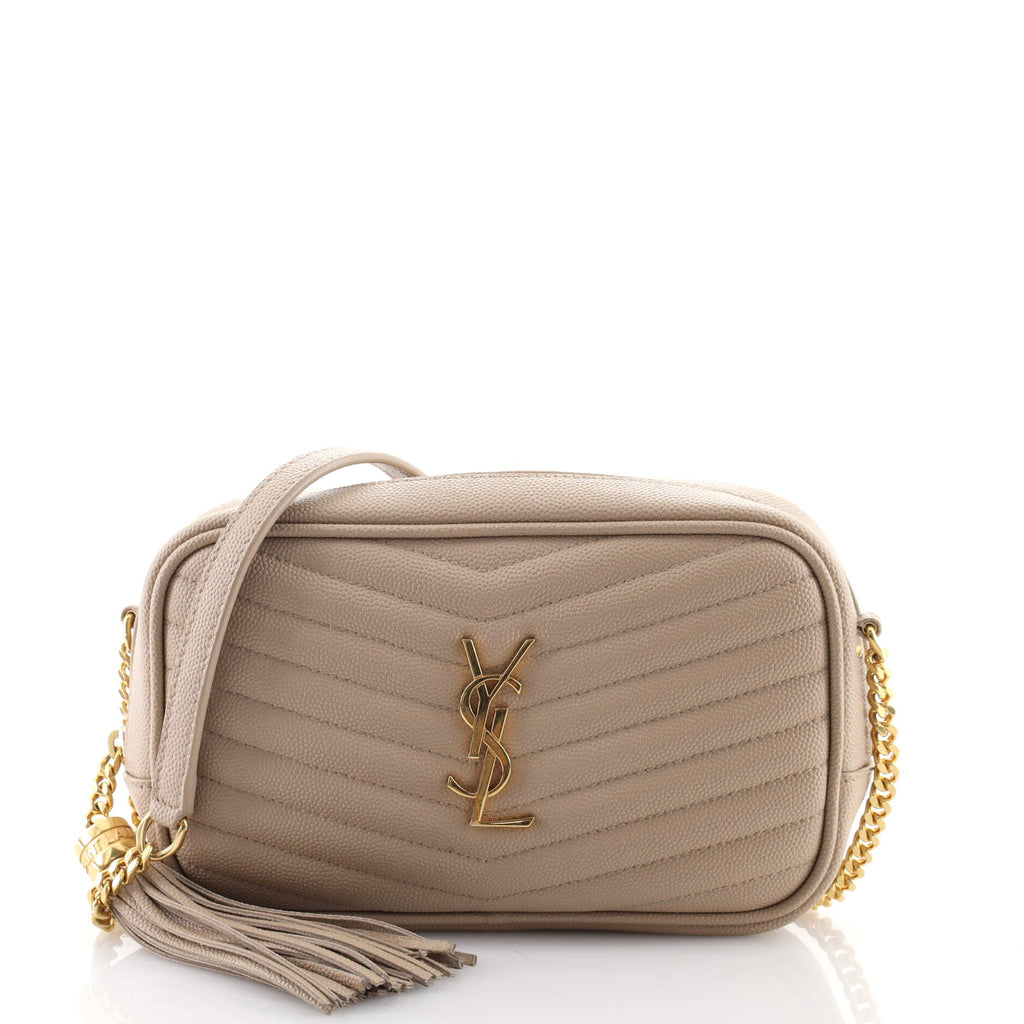 Lou Camera Bag Matelasse Chevron Leather Mini