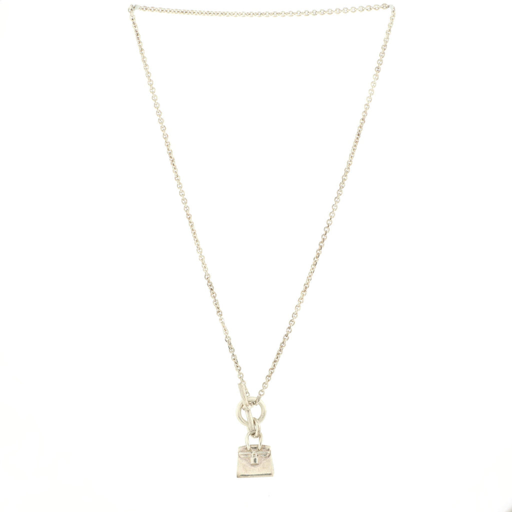 Birkin Amulette Pendant Necklace Sterling Silver