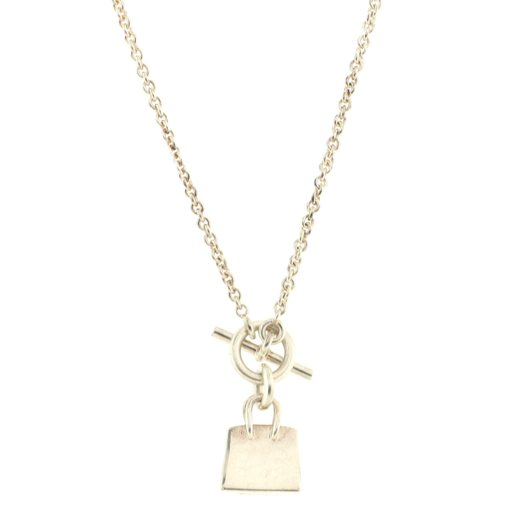 Birkin Amulette Pendant Necklace Sterling Silver