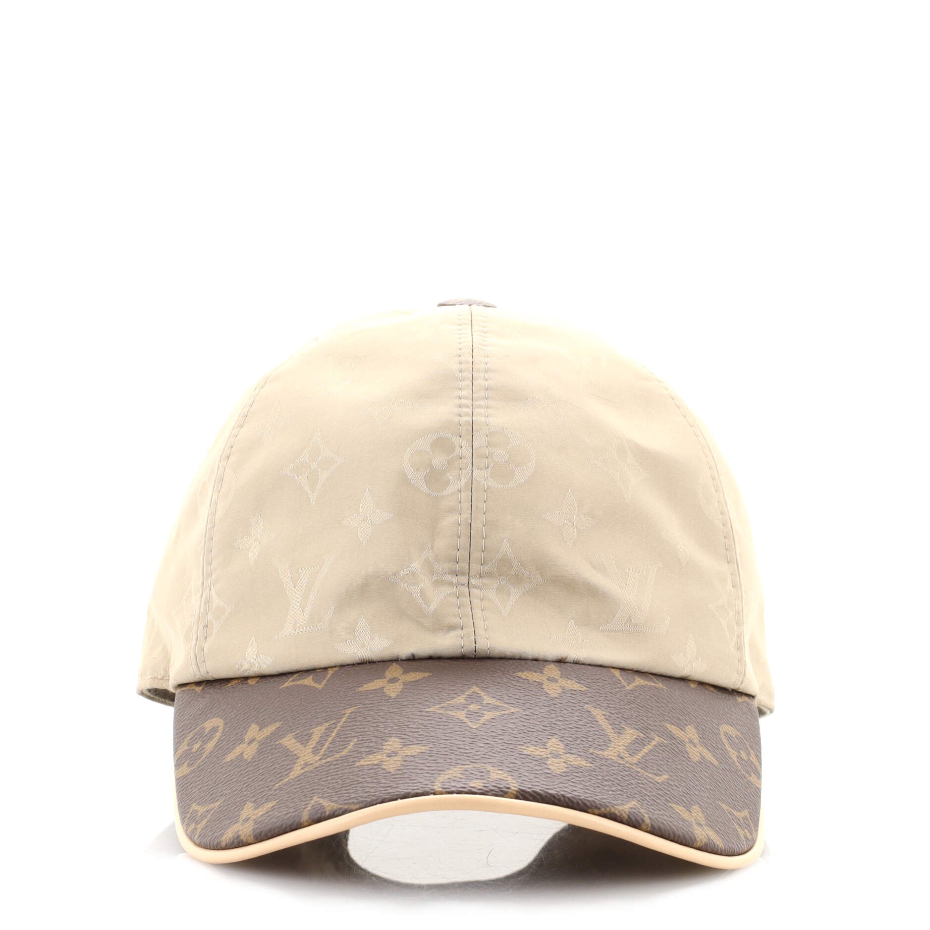 Cap Ou Pas Baseball Hat Monogra Nylon with Monogram Canvas