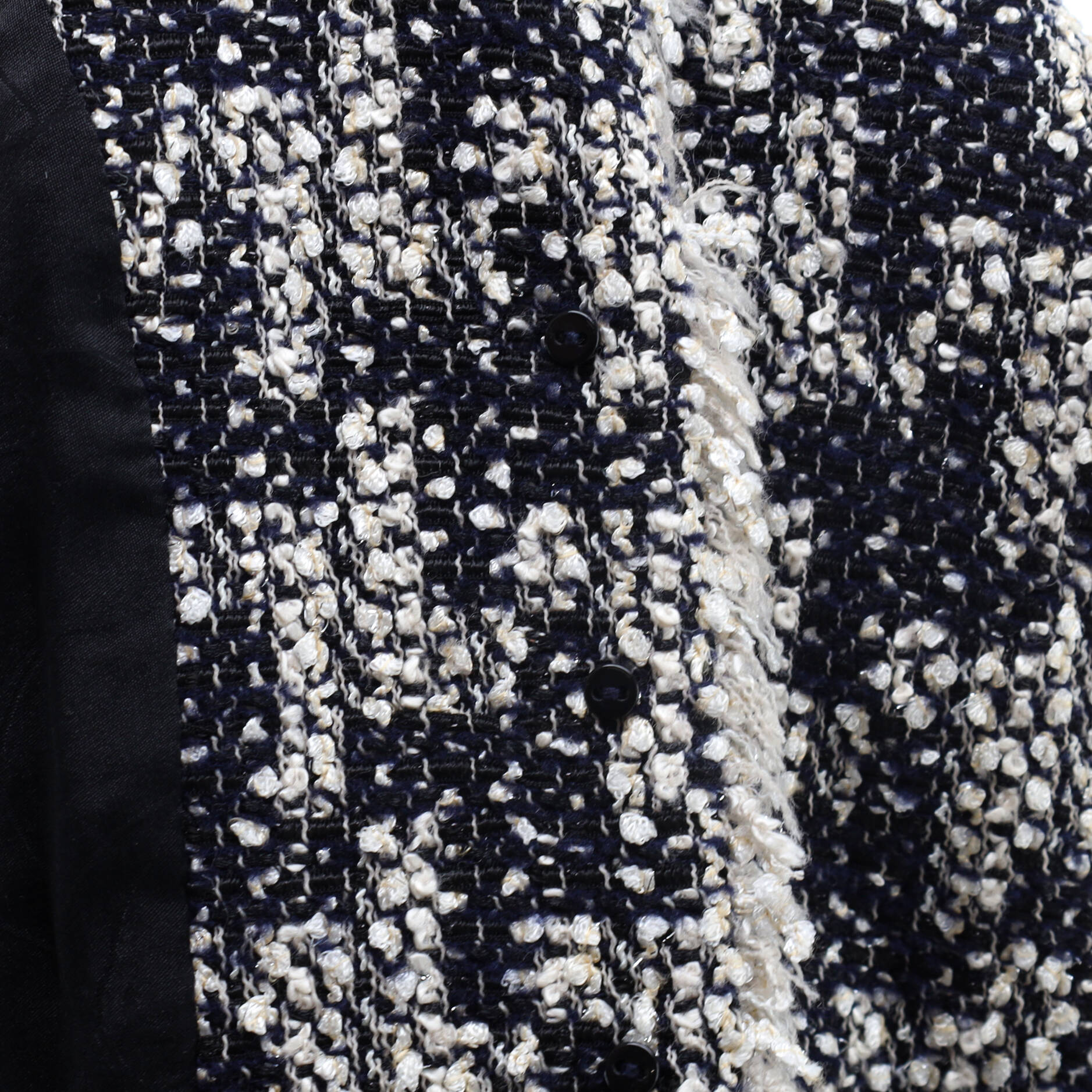 Women's Vintage Button Up Bolero Jacket Tweed