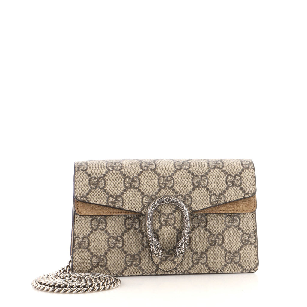 Dionysus Bag GG Coated Canvas Super Mini