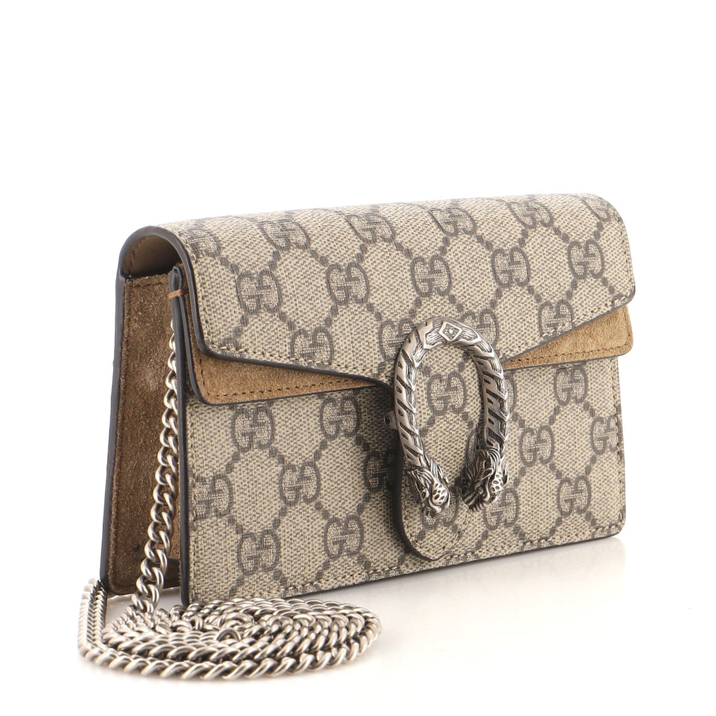Dionysus Bag GG Coated Canvas Super Mini