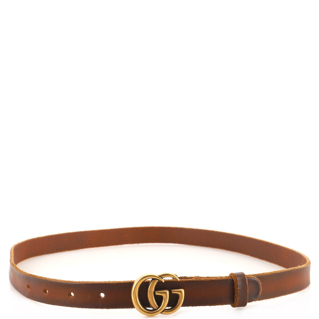 GG Marmont Belt Leather Thin 85