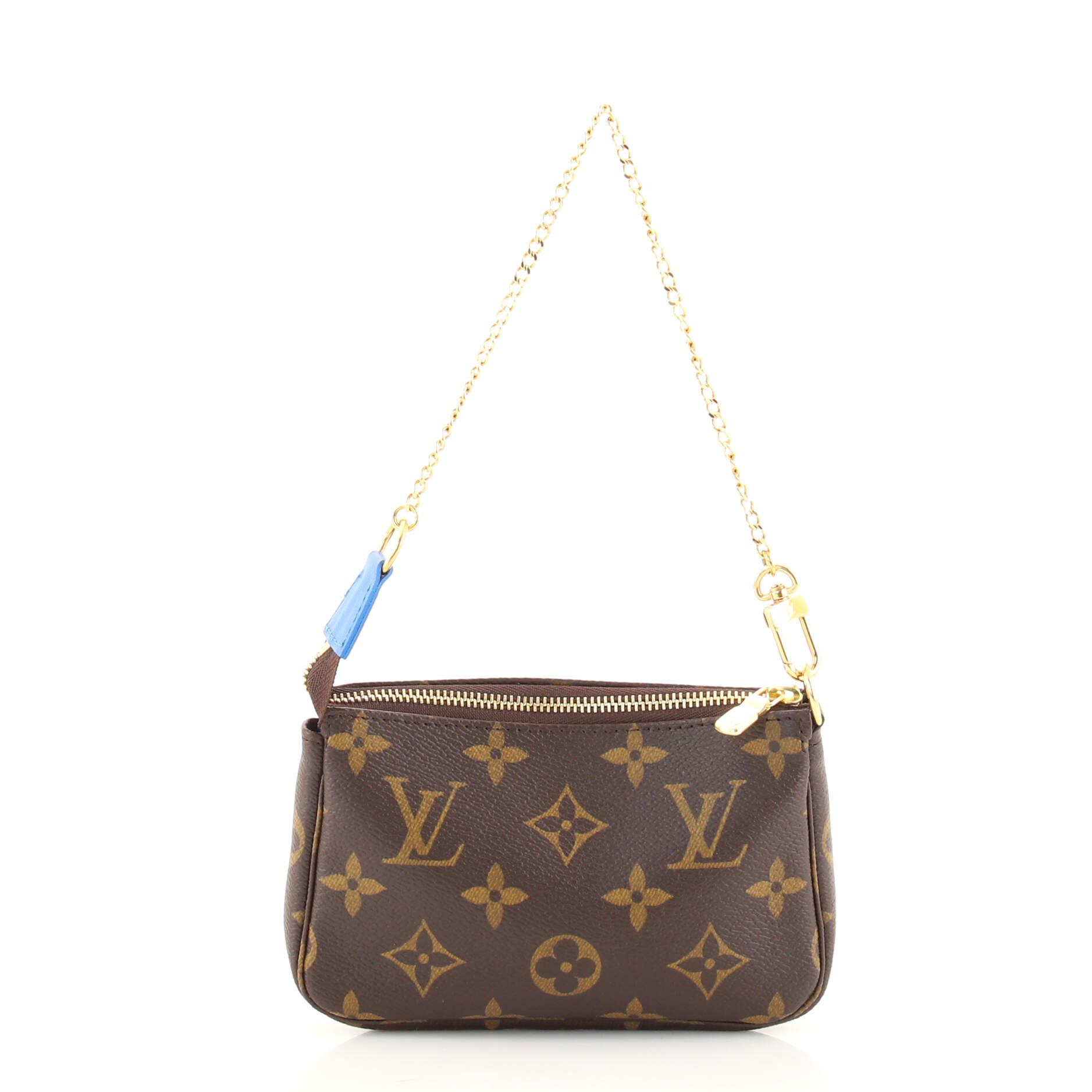 Pochette Accessoires Limited Edition Vivienne Xmas Monogram Canvas Mini