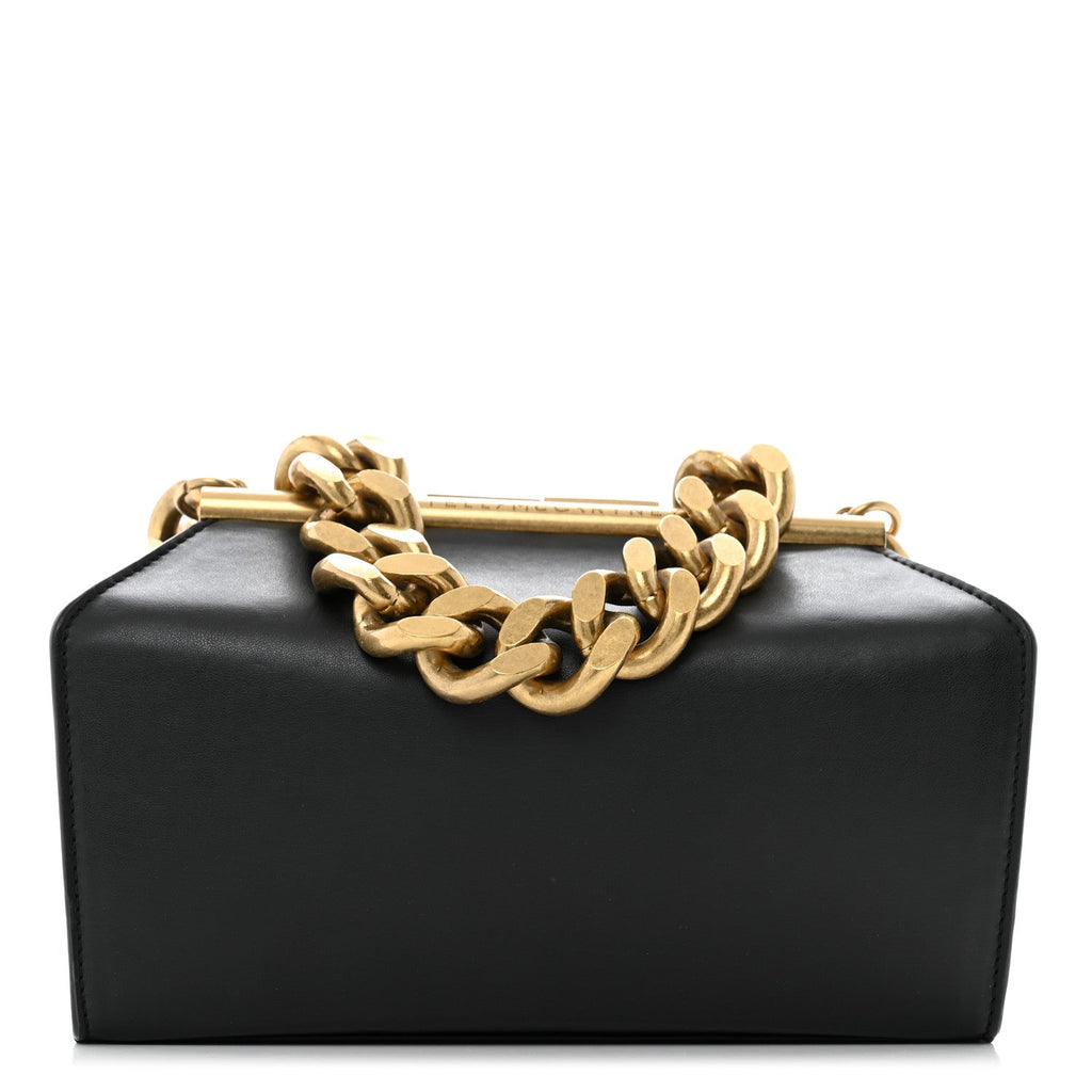 Eco Alter Nappa Small Chunky Chain Bag Black