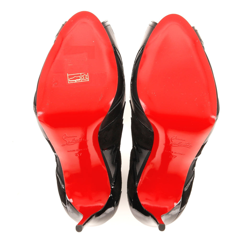 Women's Explozina Pumps Leather with Patent, Suede and Mesh