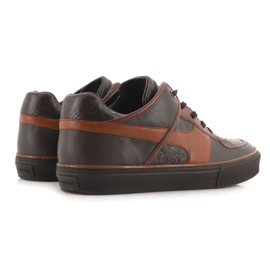 Men's LV Low Top Tower Sneakers Leather