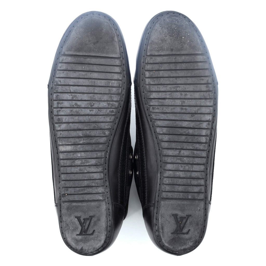 Men's High Top Sneakers Damier