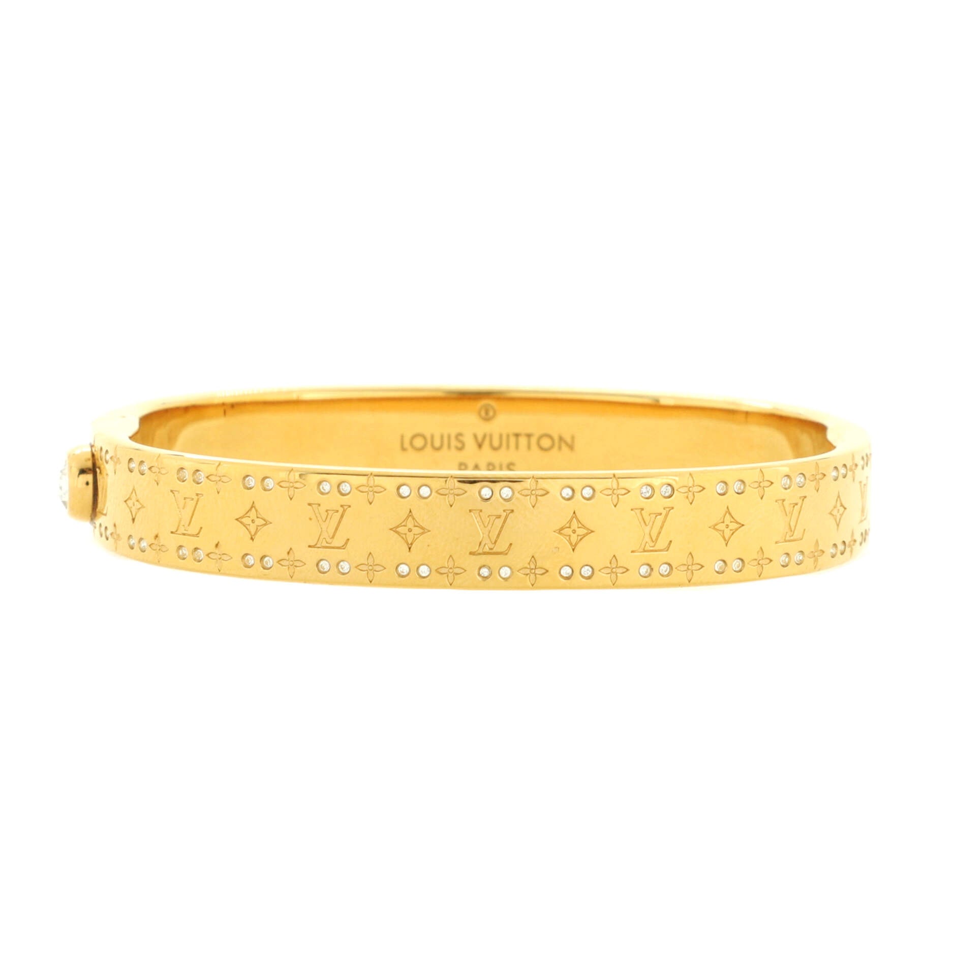 Nanogram Cuff Bracelet Metal with Strass