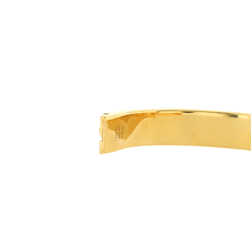 Nanogram Cuff Bracelet Metal with Strass