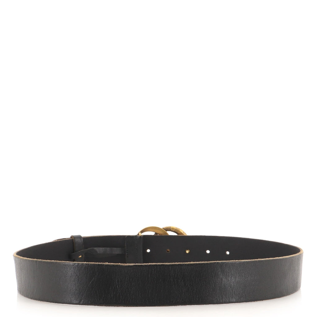 Snake Marmont Belt Leather Wide 90
