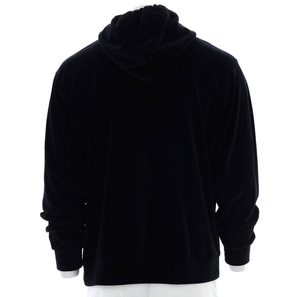 Chenille Sweatshirt Embroidered Velvet