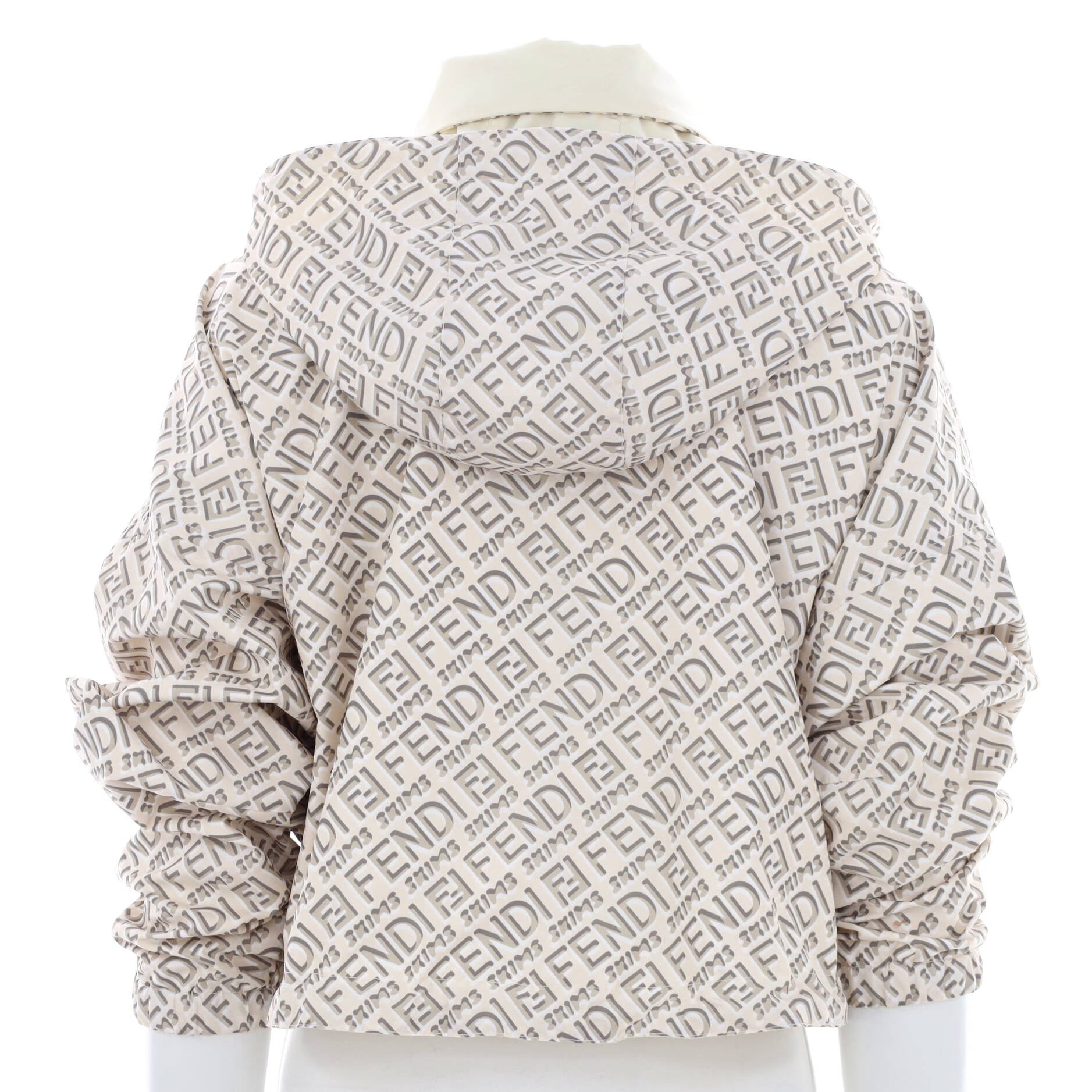 Women's Fendi x Skims Reversible Cropped Windbreaker Printed Polyester