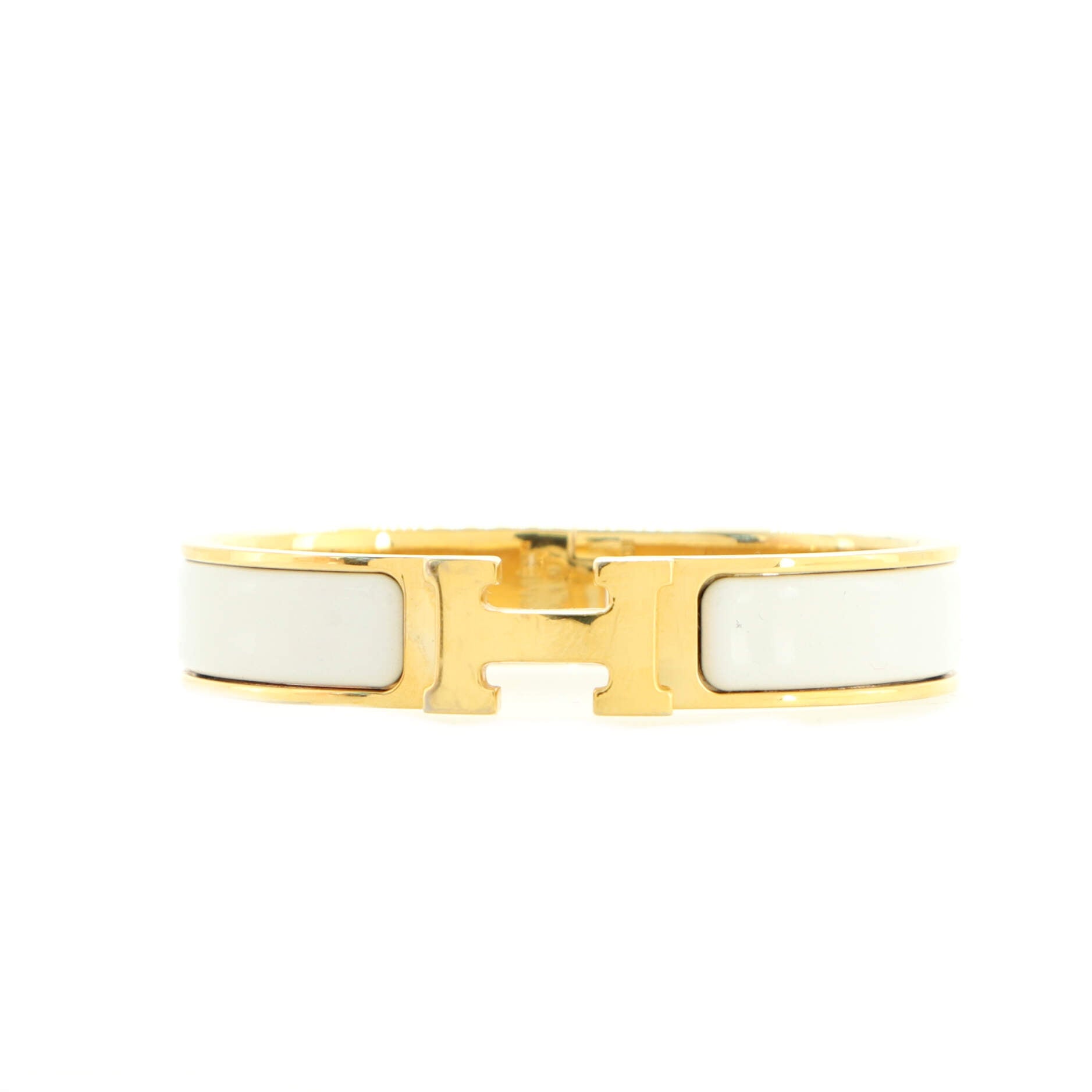 Clic H Bracelet Enamel Narrow
